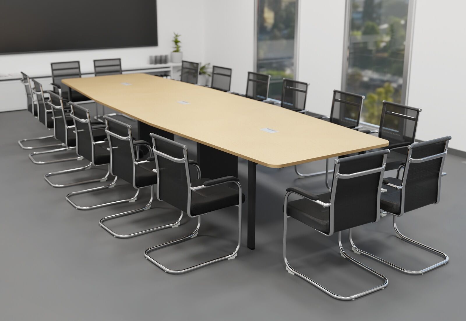 Chaise empilable et moderne pour salle de réunion / conférence