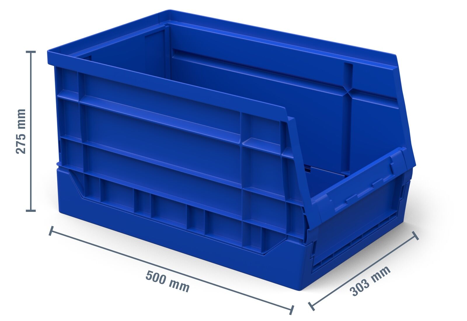Paquet De 50 Bacs … Bec De Stockage En Carton Brun