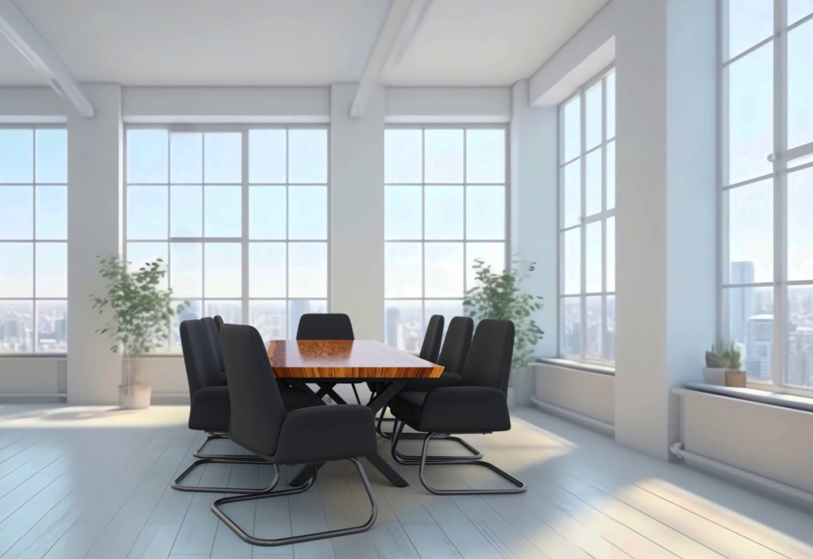 High conference shop table