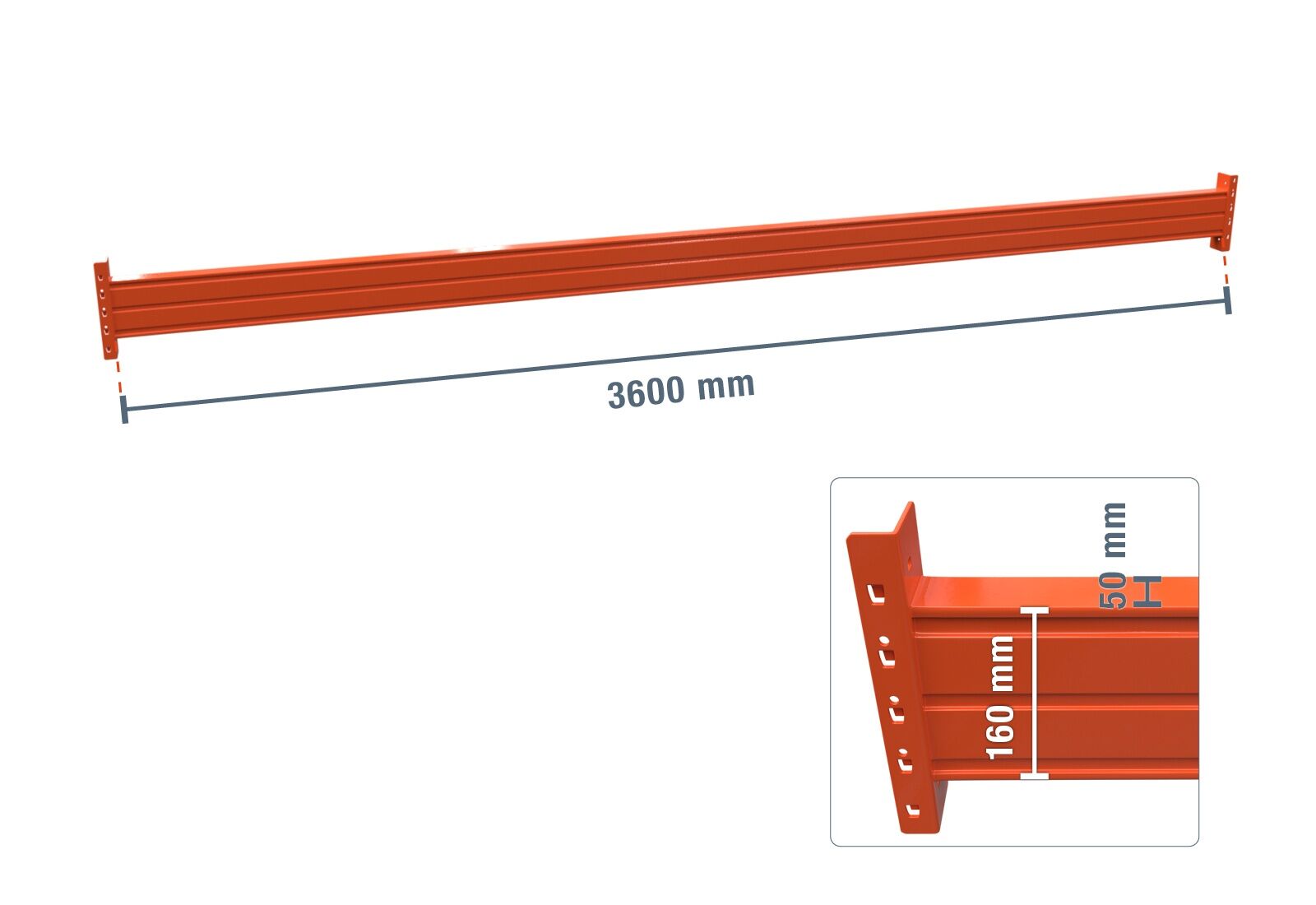 Pallet rack beams discount