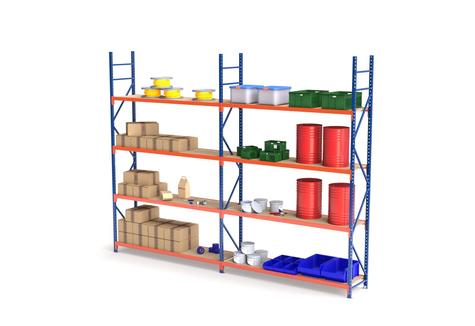 Heavy Duty Plastic Pallets for Large Merchandise Loads - China Display  Shelving, Shelf