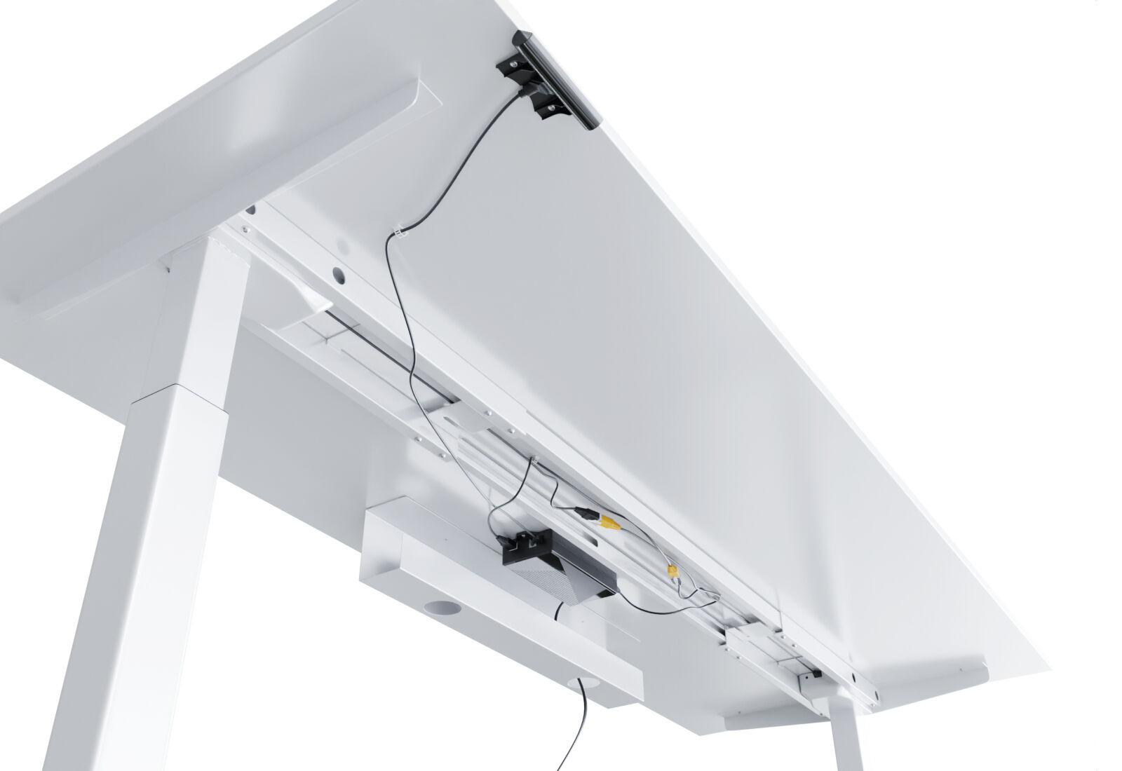 White adjustable desk chair discount