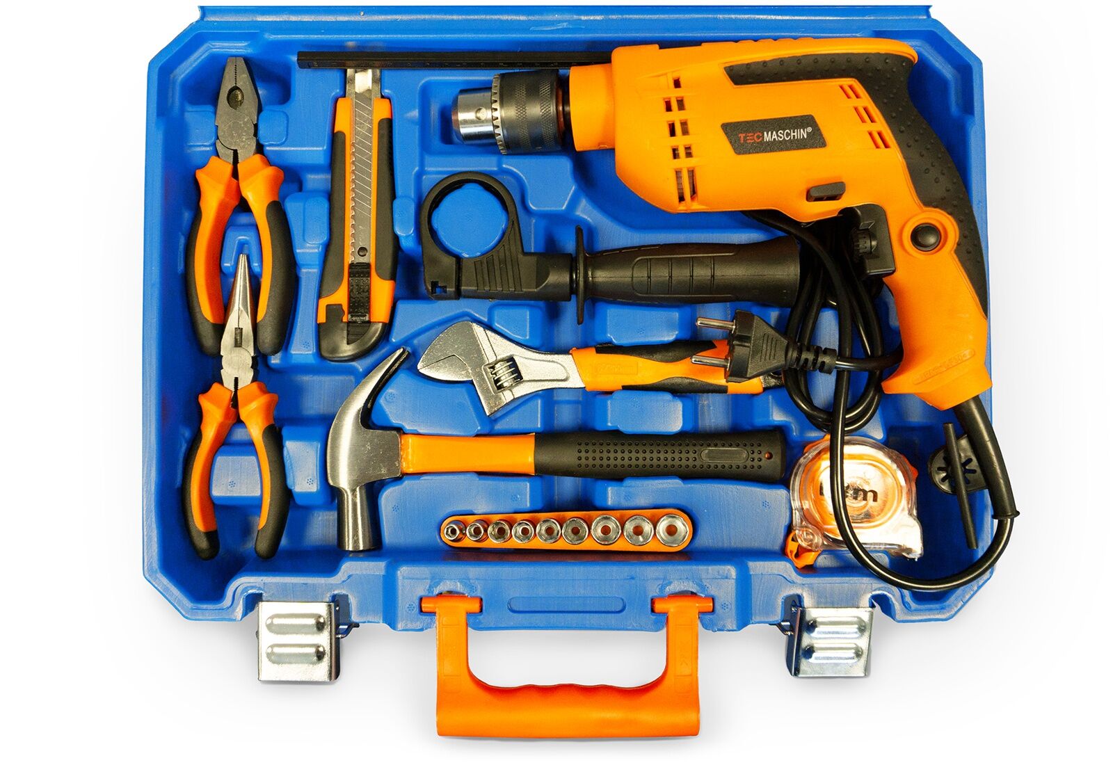 Tool box for drill machine store