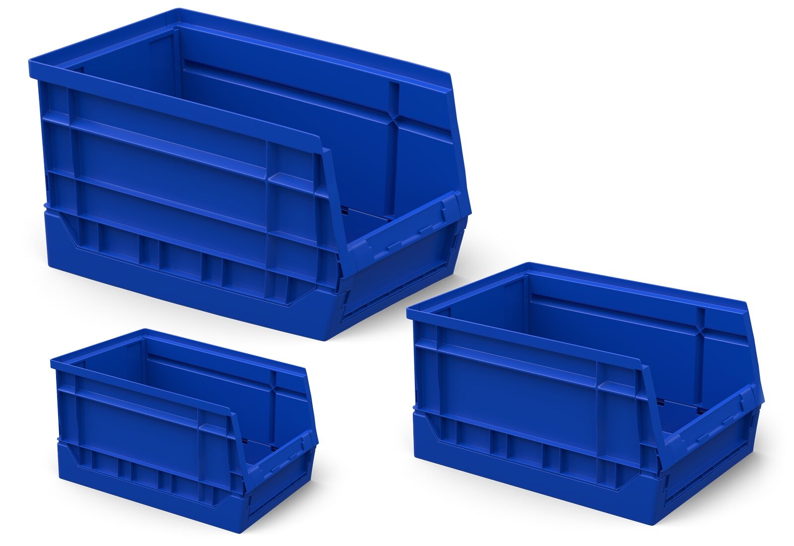 3 m estantería de baldas FB200 / 50 cm profundidad / 1,8 m altura / 4  niveles / baldas acero / carga por balda 200 kg
