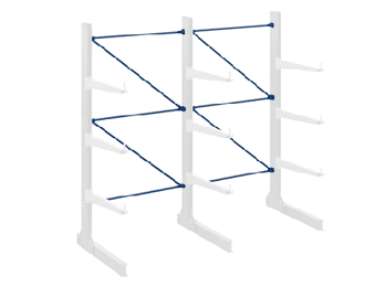 Shelfplaza ® HOME 155x50x50 Cm Scaffale Metallo Per Carichi Pesanti Bianco Con 6 - Foto 6