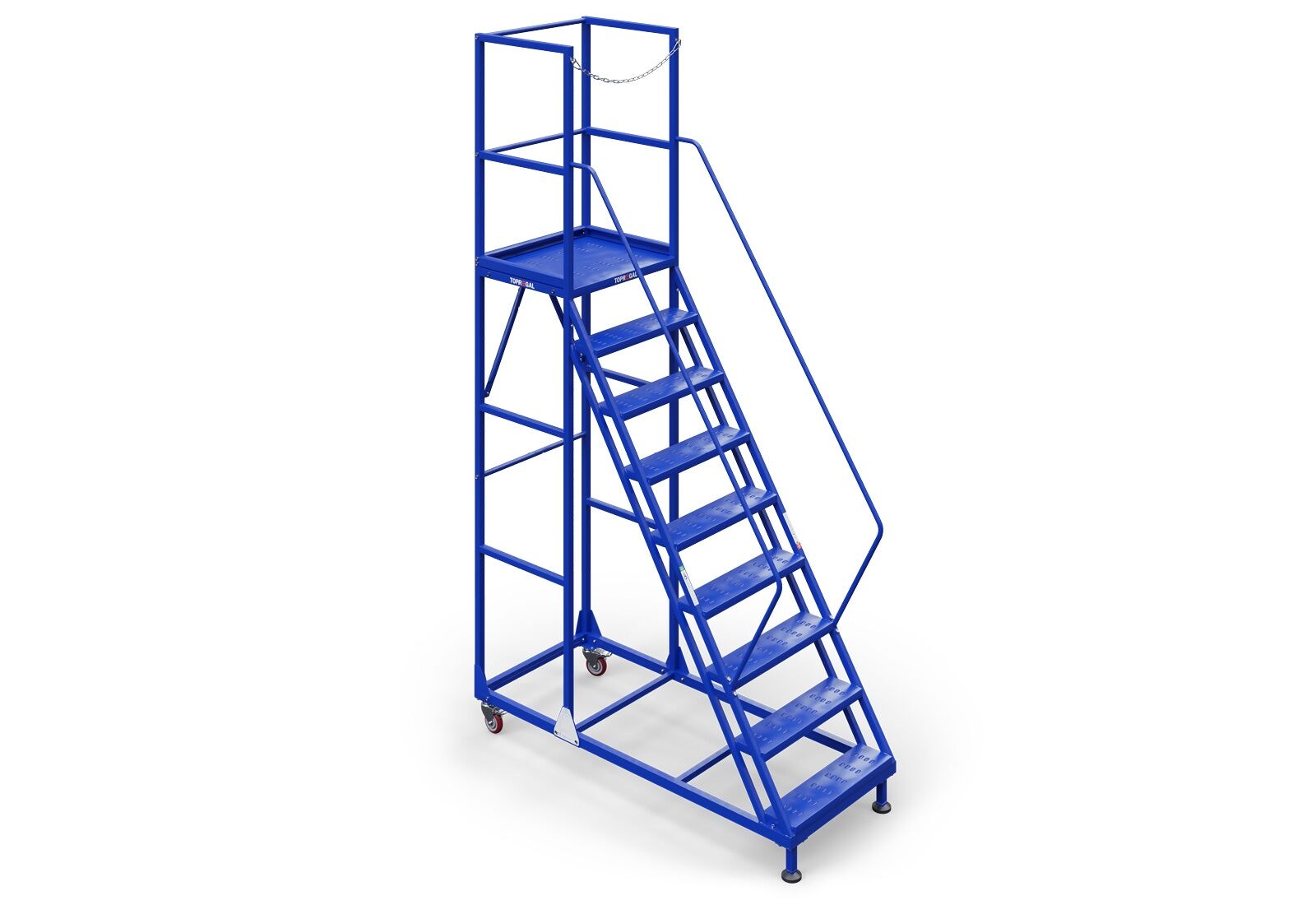 Scala Con Piattaforma Modulabile - Singola O Doppia, Per Lavori In Altezza E Impalcature - Foto 2