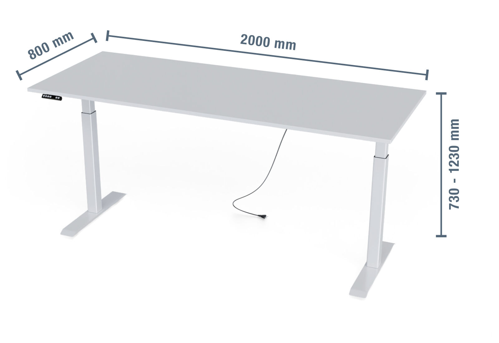 Altezza Scrivania Scrivania Ikea 80 Cm Tavoli Regolabili In
