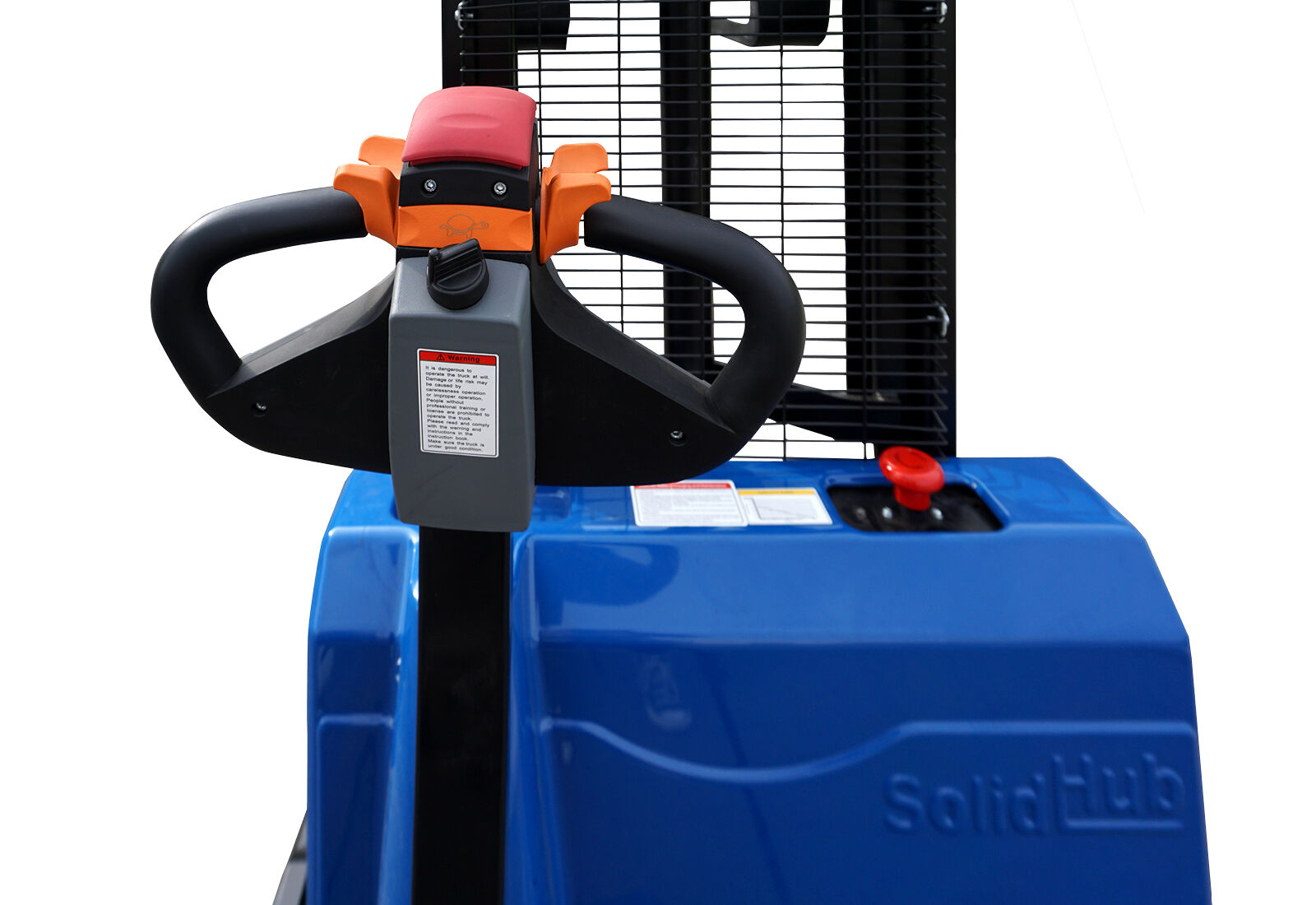 Fully powered electric straddle stacker HE-S12/3, 118 in